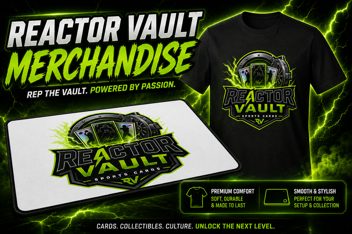 Reactor Vault Merchandise | Official Sports Card Collector Apparel & Accessories