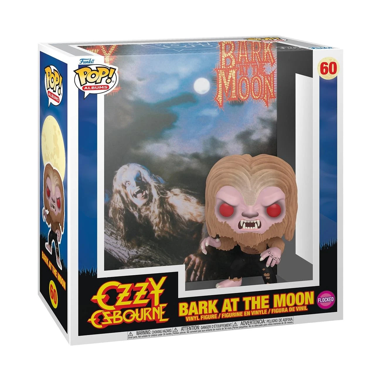 Funko Pop! Album Cover with Case: Bark at the Moon (Flocked) - Alliance Entertainment (Exclusive) #60